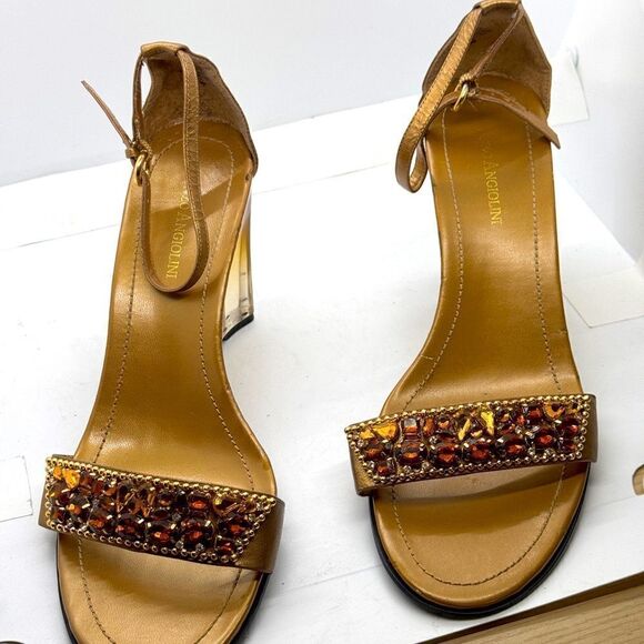 Enzo Angiolini women’s elegant heels with stones size 9 - Picture 1 of 7